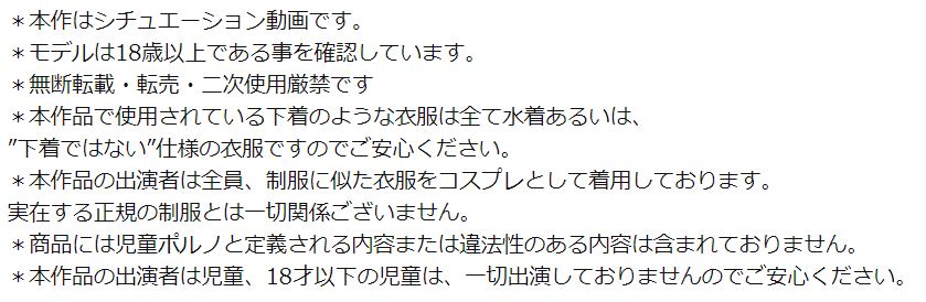 公式の注意事項
